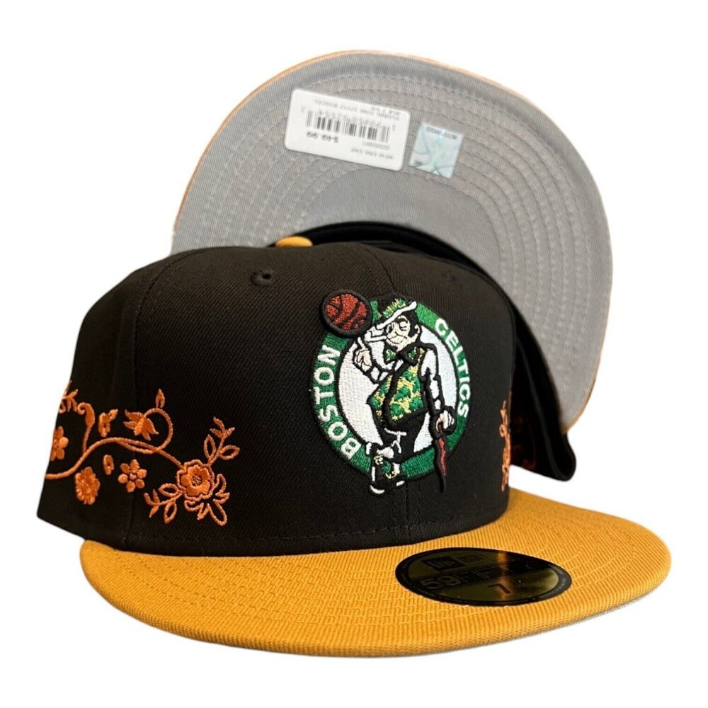 New Era Boston Celtics Floral Vine 59FIFTY Fitted Hat Cap